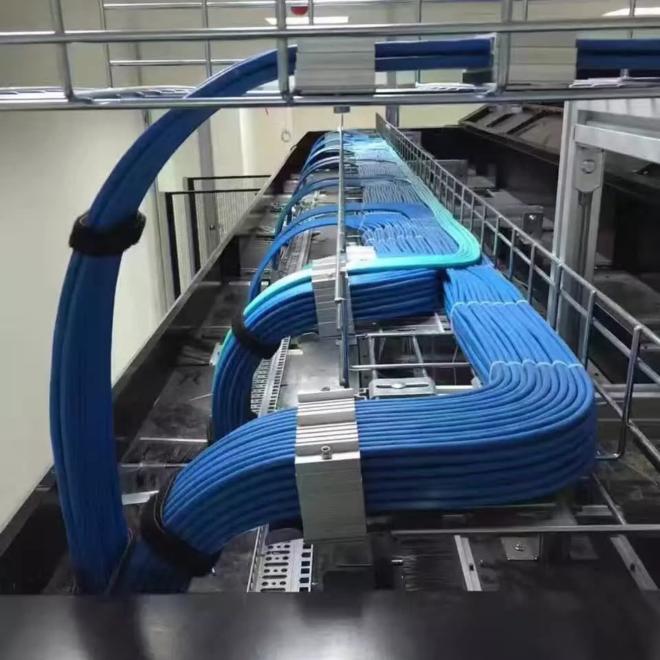 网格桥架铝合金固线器布线